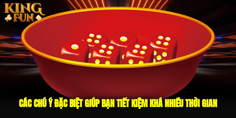 Các chú ý đặc biệt giúp bạn tiết kiệm khá nhiều thời gian Các chú ý đặc biệt giúp bạn tiết kiệm khá nhiều thời gian